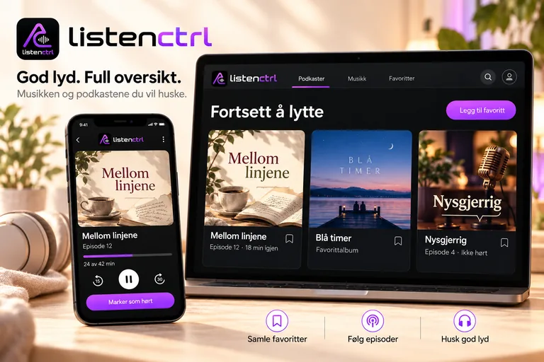 Konseptbilde av listenctrl