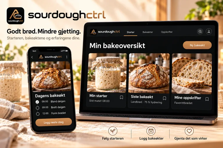Konseptbilde av sourdoughctrl