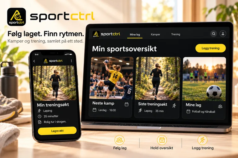 Konseptbilde av sportctrl